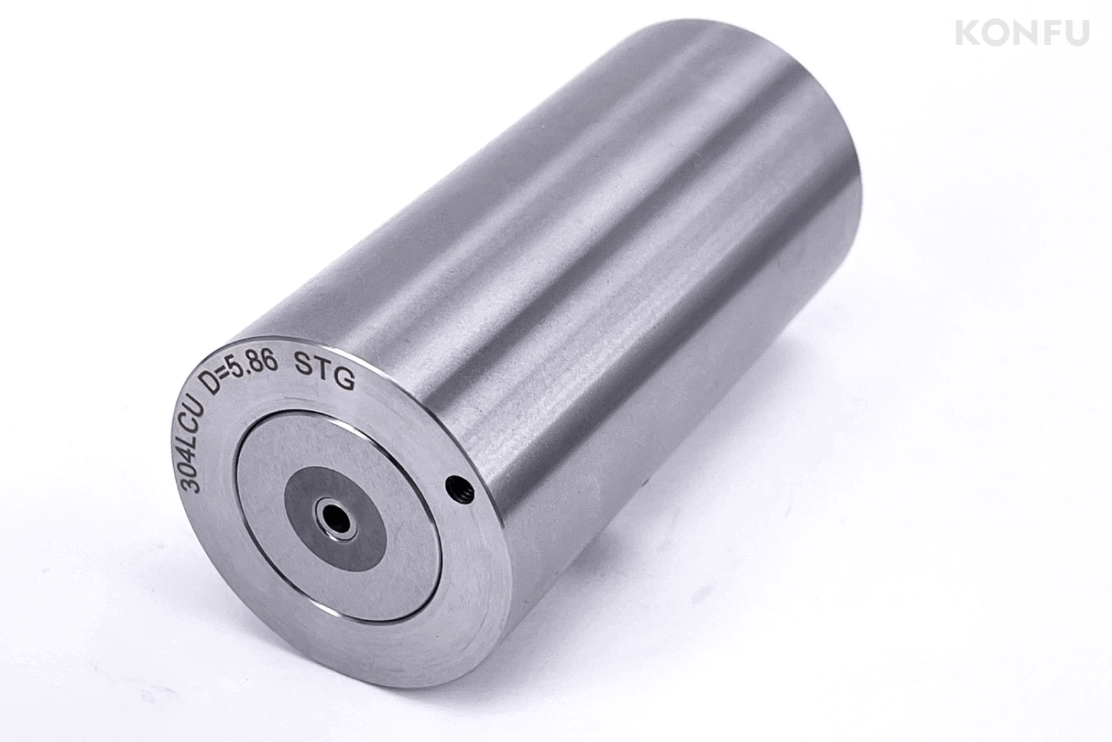 A precision-engineered component from the successful mass production run using KONFU's tooling.